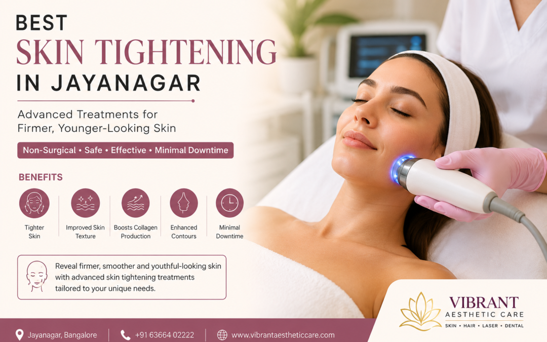 Best Skin Tightening in Jayanagar: Advanced Treatments for Firmer, Younger-Looking Skin